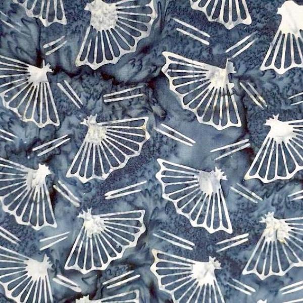 BLUE - Willamette - Batikstoff aus Indonesien